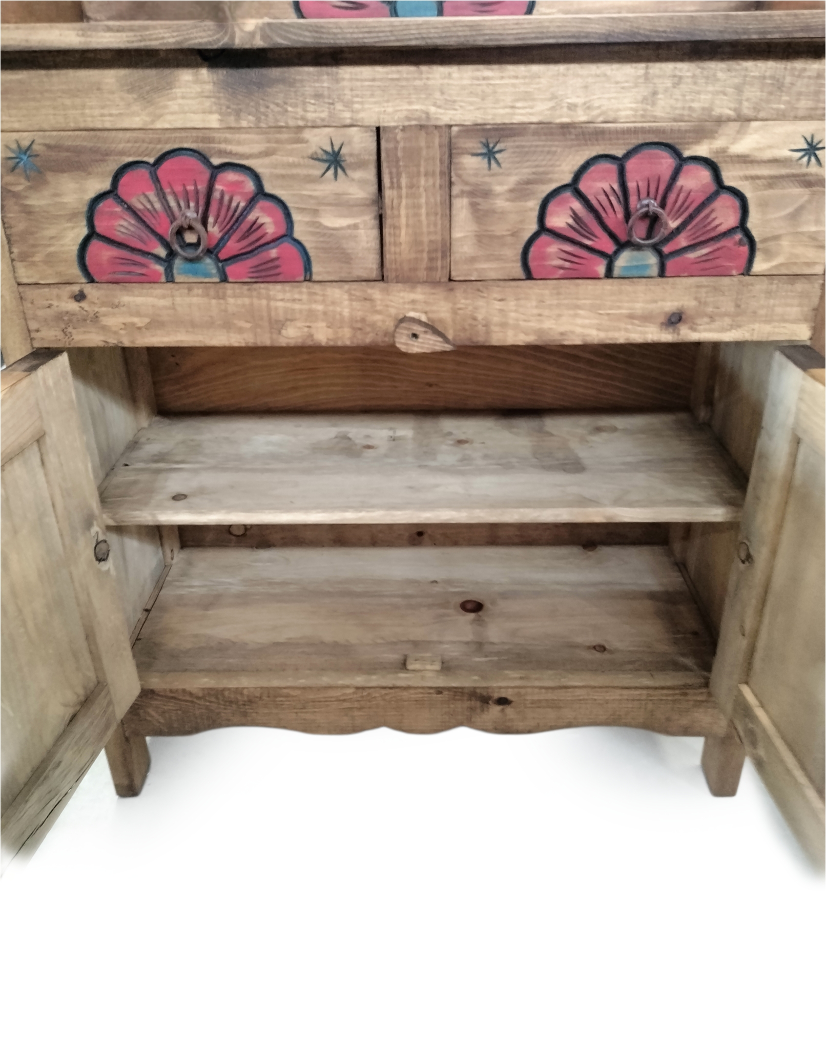 Santa Rosa - Hand Crafted Rustic Wood Vanity (36" L x 15" D x 37"h) - Free Shipping - Image 3